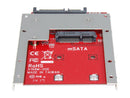 StarTech.com SAT32MSAT257 mSATA SSD to 2.5in SATA Adapter Converter