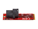 StarTech M2E4SFF8643 U.2 to M.2 Adapter - for 1 x U.2 PCIe NVMe SSD - M.2 PCIe