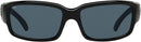 Costa Del Mar Sunglasses 06 S 9025 902502 Caballito 11 - Shiny Black, Gray Lens Like New