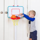 CHUCKLE & ROAR GROW-WITH-YOU TOY BASKETBALL SET - WHITE - Scratch & Dent