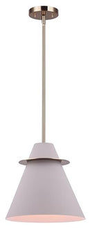 Canarm TALIA 1-LIGHT MID-CENTURY MODERN ROD PENDANT LIGHT - IPL1076A01MGG12 - Like New
