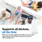 LINKSYS ATLAS WIFI 6 ROUTER HOME MESH SYSTEM DUAL-BAND 3-PACK MX20MS3 - WHITE - Like New