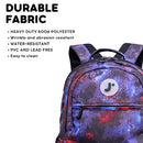 J WORLD NEW YORK CORNELIA MIDDLE SCHOOL BACKPACK LAPTOP BOOKBAG - GALAXY - Like New