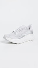 HOKA WOMEN'S CLIFTON 10 COSMIC GREY/STARDUST 7 MEDIUM - Like New