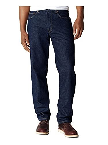 LEVI'S W40/L36 BIG & TALL MEN'S 550 RELAXED FIT JEANS - RINSE - Brand New