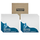 Genesis 2ft x 2ft Smooth Pro PVC Ceiling Tiles 12 Tiles - Scratch & Dent