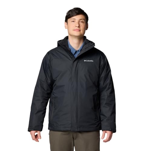 COLUMBIA MEN'S TUNNEL FALLS II INTERCHANGE JACKET - SIZE: MEN XL - BLACK - Brand New