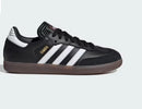ADIDAS KID’S SAMBA INDOOR SOCCER SHOES - SIZE: YOUTH 6 - BLACK - Like New