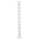 Senmit Cable Railing Corner Post Stainless Steel Square Fence 90°Bkt 36"x 2"x 2" - Brand New
