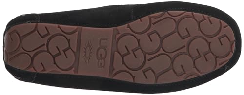 1106878 UGG WOMEN'S ANSLEY SLIPPER WOMEN SIZE 9 BLACK - Like New