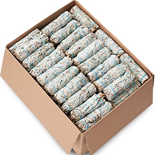 JL LOCAL HANDCRAFTED 4 INCH WHITE SAGE STICKS 350ct - Like New