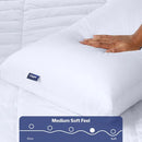 Casper Sleep Original Pillow 2-Pack Down-Alternative Bed Pillow - B08NWJD654 - Brand New