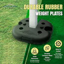 Caravan Canopy Sports 10001200011 Caravan Weight Plates, Black - Brand New