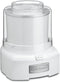 Cuisinart ICE-21FR Frozen Yogurt-Ice Cream and Sorbet Maker 1.5 Quarts - WHITE Like New