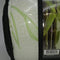 BAMBOO MEMORY FOAM PILLOWS BAMBOO COVER KING SIZE - 19X36 - GREEN/WHITE - Brand New