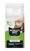 World's Best Cat Litter Comfort Care, Unscented, Odor Control, 32 lb Bag - Brand New