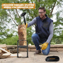 Wood Splitter, Manual Kindling Splitter Cracker 4lb Sledge Hammer - Black - Like New