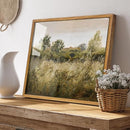 KBKBART Vintage Meadow Landscape Wall Art, Size Youth 8"L X 10"W - Meadow - Like New