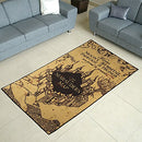 Robe Factory Harry Potter Marauders Map Area Rug B076K4TT2M - White - Like New