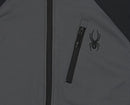 SPYDER MEN'S MENDOZA FULL ZIP SOFTSHELL POLAR/BLACK SIZE MEN L - Brand New