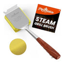 PKHARMONICA GRILL BRUSH, SAFE STEAM GRILL CLEANER For Porcelain/Cast Iron - Like New