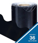 CARSON DELLOSA 36 FT SCALLOPED BLACK BULLETIN BOARD BORDERS - BLACK - Like New