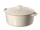 CUISINART CHEF'S CLASSIC Covered Casserole (CREAM, 7- Quart) - CREAM - Brand New