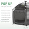Dream On Me Pop Up Children Playpen in Charcoal - Like New