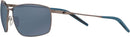 Costa Del Mar Men's Turret Rectangular Sunglasses 06S6009 - Matte Dark Gunmetal - Like New