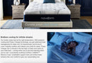 NOVAFORM 14” COMFORTGRANDE ADVANCED GEL MEMORY FOAM MATTRESS,QUEEN - WHITE - Brand New