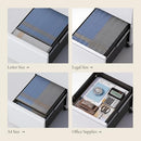 DEVAISE 2 Drawer Mobile File Cabinet with Lock Commercial Metal Filing Drawer - Like New