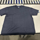 BLUE ICE PLAIN STRETCH T-SHIRT WITH SHORT SLEEVES - SIZE: MEN 2XL - NAVY - Brand New