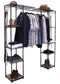 MONSTERRAX EXPANDABLE CLOTHING RACK, 14X80X72 - BLACK - Like New