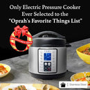 Yedi 9-in-1 Total Package Instant Programmable Pressure Cooker, 6 Quart - Black - Brand New