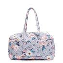 27295-18476 VERA BRADLEY TWILL LARGE TRAVEL DUFFLE BAG PARISIAN BOUQUET NOS - Like New