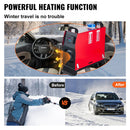 VEVOR 5KW DIESEL AIR HEATER ALL IN ONE 12V DIESEL PARKING HEATER SILENCER - RED - Like New