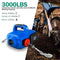 Landworks Electric Towing Winch 1000 lbs Battery 20' Cable GUO036-FBA - Blue - Like New