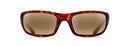 Maui Jim Men's & Women's Stingray Polarized Rectangular Sunglasses H103-10 - Like New