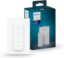 PHILIPS HUE SMART DIMMER SWITCH WITH REMOTE 1 PACK HUE LIGHTS BRIDGE - WHITE - Like New