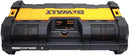 DEWALT DWST08810 ToughSystem Music Player with Charger - Yellow/Black - Like New
