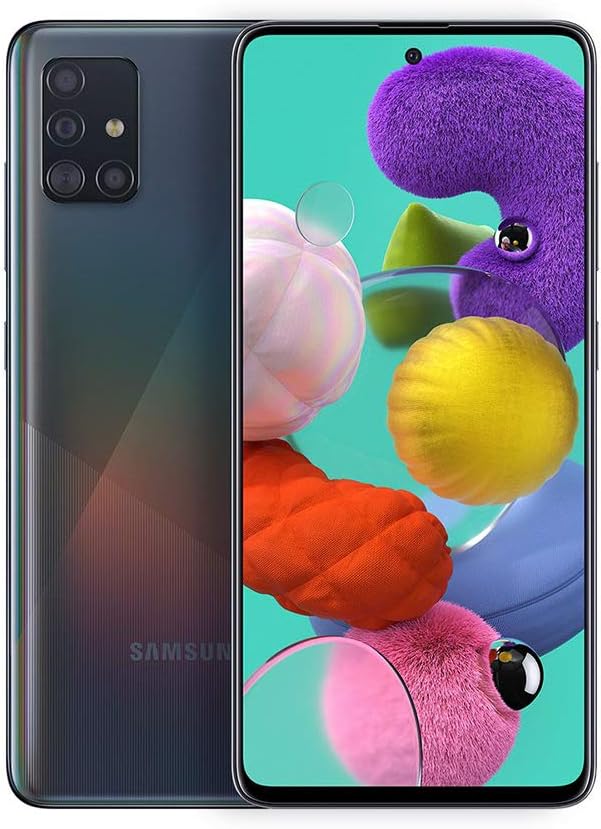 For Parts: Samsung Galaxy A51 2019 Duos 128GB Unlocked -Prism Crush Black-BATTERY DEFECTIVE