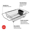 COPCO 3-IN-1 MULTI-USE DISH RACK EXPANDABLE ARMS 5292499 BLACK - Brand New