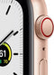 For Parts: APPLE WATCH SE GPS CELL 44mm GOLD ALUM CANNOT BE REPAIRED - PHYSICAL DAMAGE