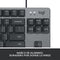 LOGITECH K835 TKL ALUMINUM MECHANICAL KEYBOARD WITH CABLE - TENKEYLESS QUIET - Like New