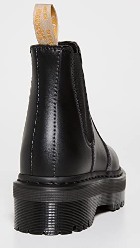 27560001 DR. MARTENS WOMEN'S V 2976 QUAD MONO CHELSEA BLACK FELIX RUB OFF SIZE 5 - Like New