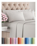 CGK LINENS King 6 Piece Hotel Luxury Bedding Set - French Grey - Brand New
