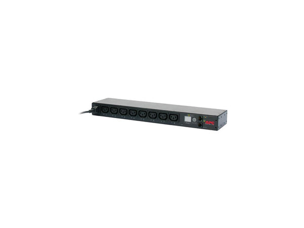 APC Rack PDU, Switched, 1U, 12A/208V, 10A/230V, (8)C13