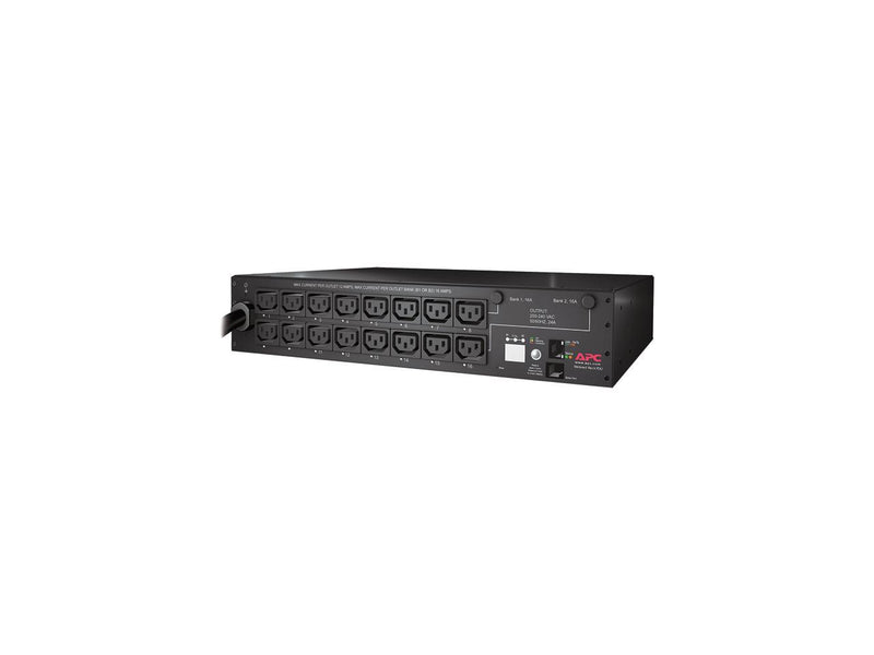 APC by Schneider Electric Rack PDU, Switched, 2U, 30A, 208V, NEMA L6-30P, 16 x