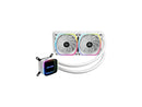 Enermax Aquafusion 240 White Addressable RGB AIO CPU Liquid Cooler - 240mm