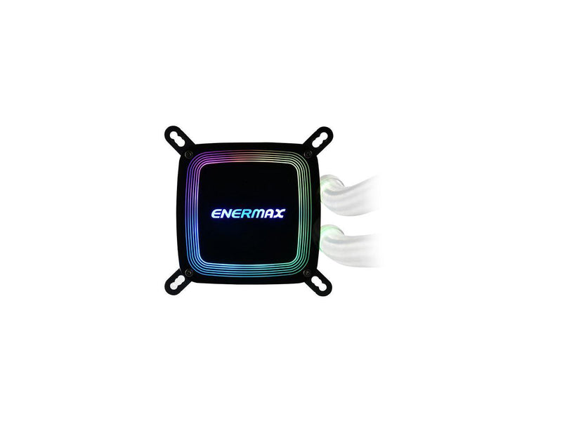 Enermax Aquafusion 240 White Addressable RGB AIO CPU Liquid Cooler - 240mm